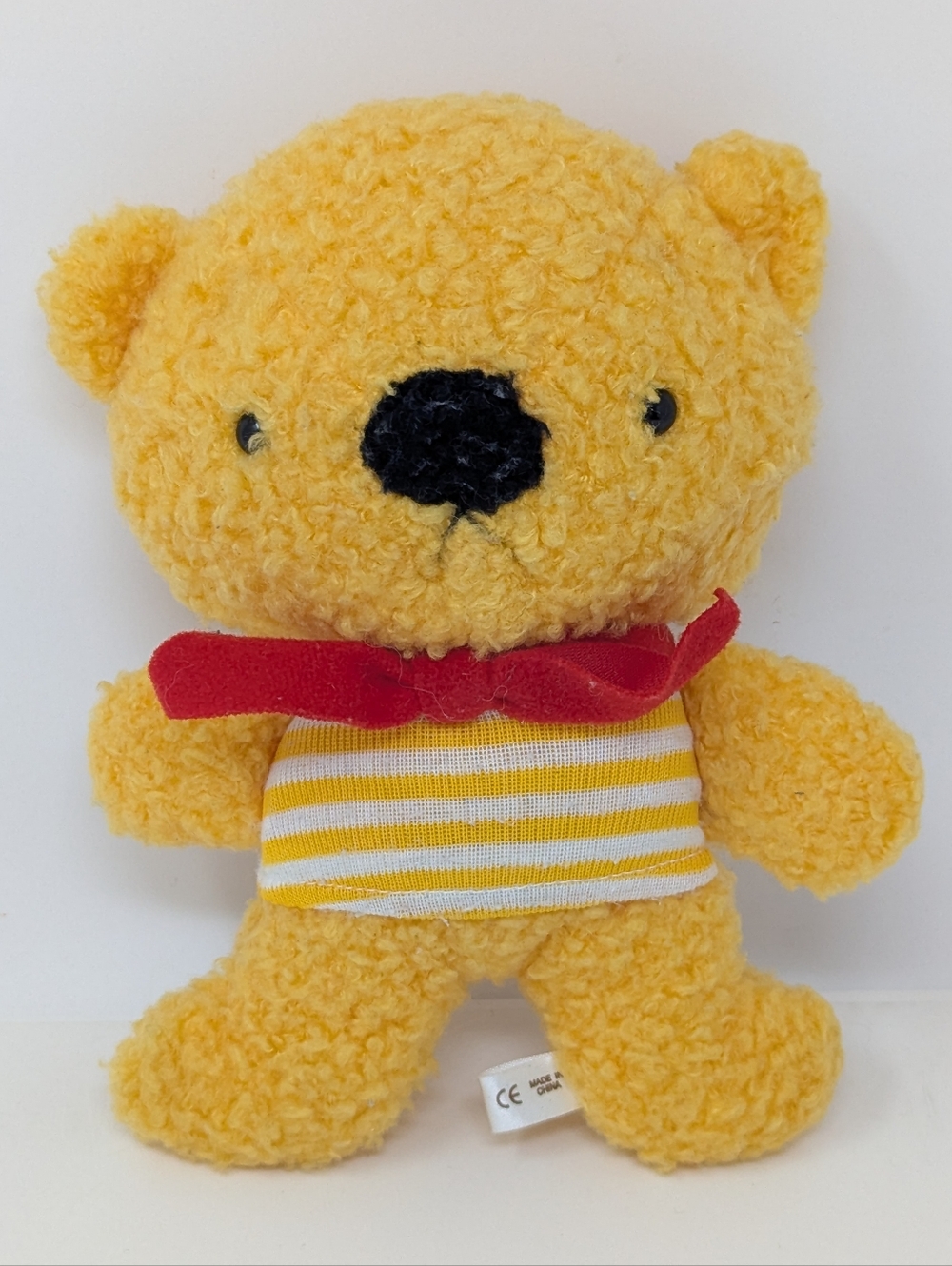 Pomely Bear Plush Teddy Yellow